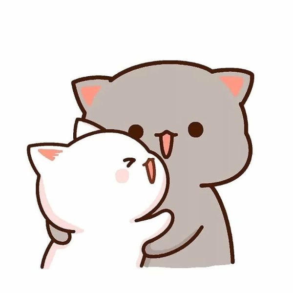 Стикер обнимашки