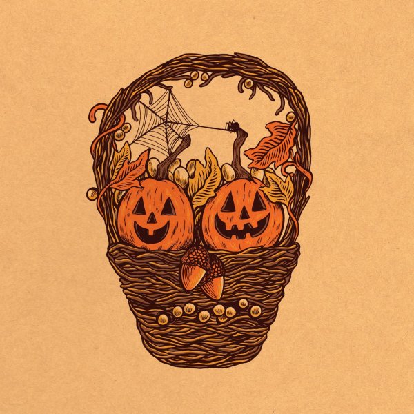 Рисунки в стиле Хэллоуин