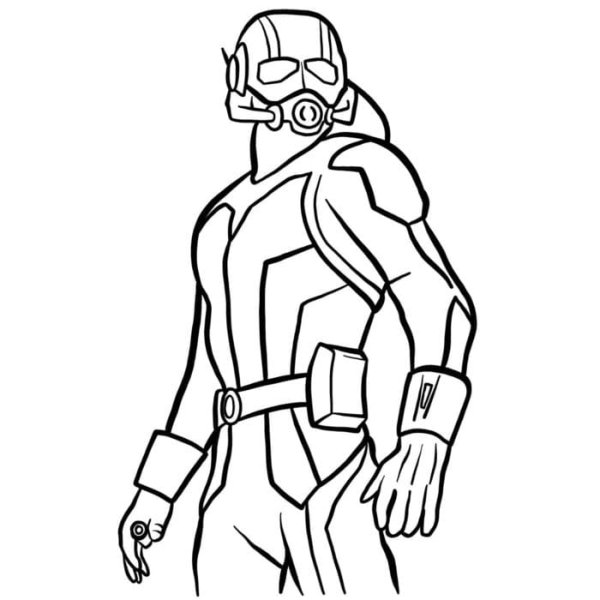 Зарисовка человек муравей