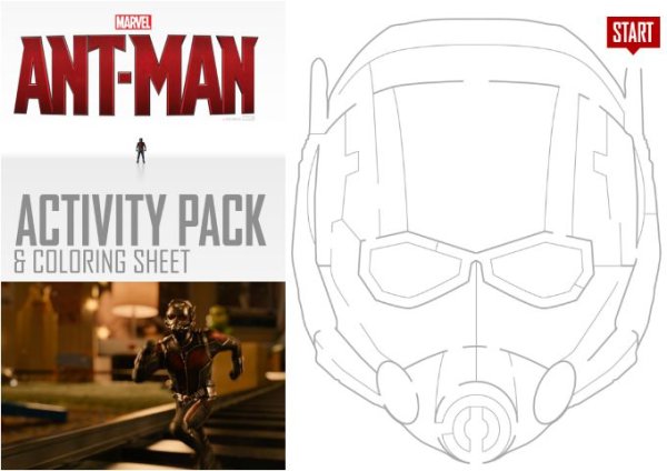 Человек муравей Стикеры