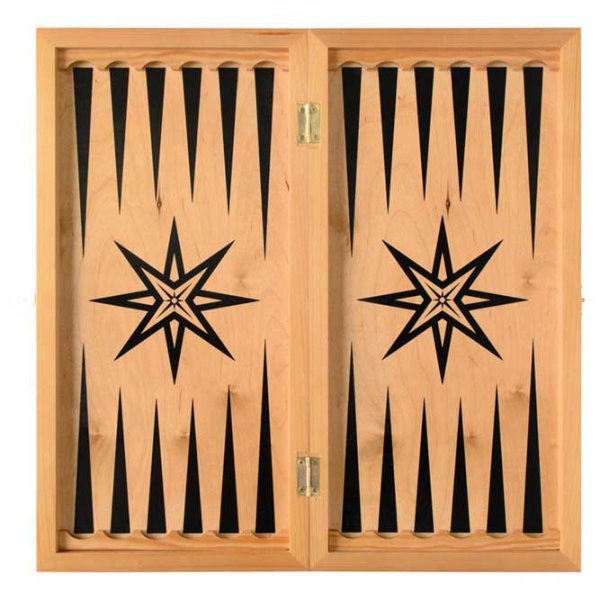 Разметка доски для нард