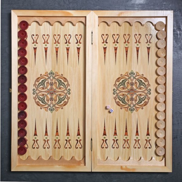 Нарды средние «медведь» 50 × 50 см