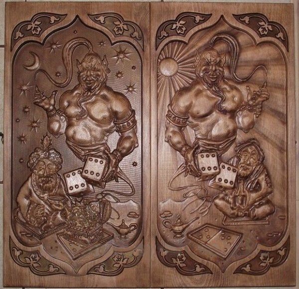 Эскизы резных нард