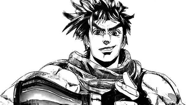 Джозеф Джостар арт в полный рост