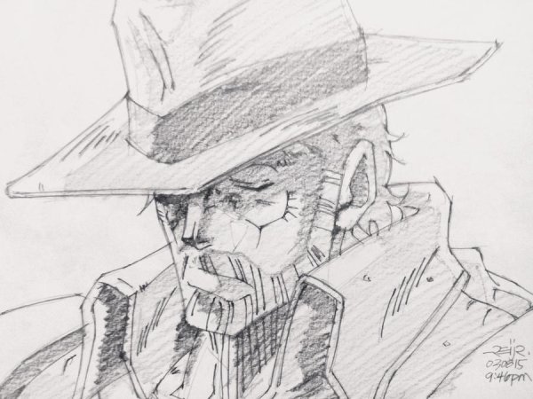 Рисование Джоджо персонажей Джозеф