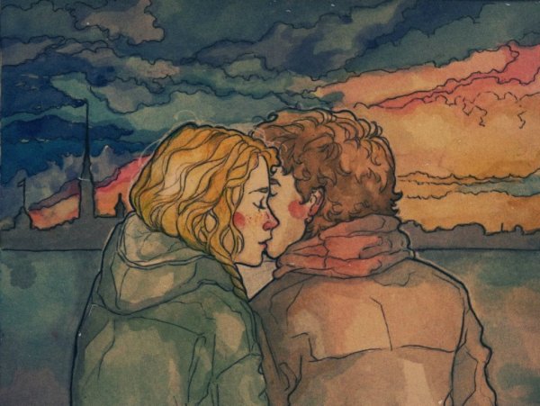 Саша Харитонова зеленая лампочка картины