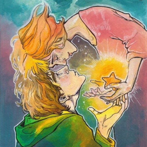 Зелёная лампочка художница