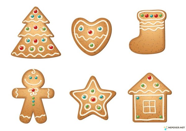 Новогоднее печенье