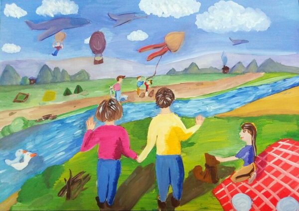 Жить под мирным небом