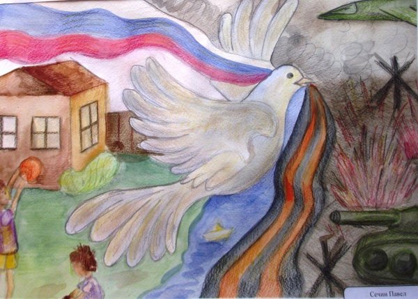 Рисунок на тему мир глазами детей