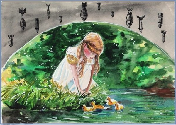 Мир глазами детей рисунки