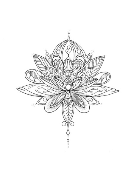 Мандала Лотус