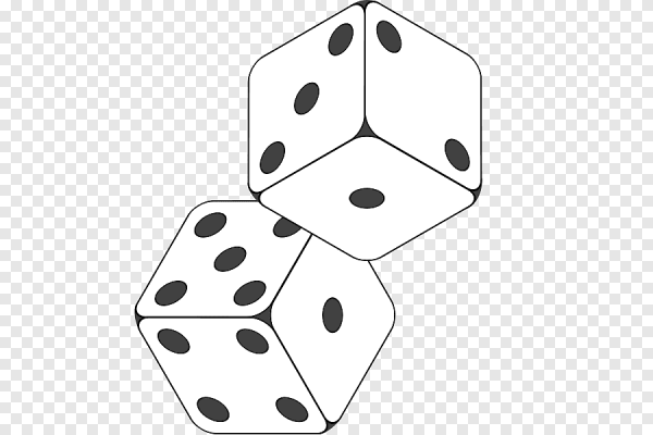 Игральные кости в руке