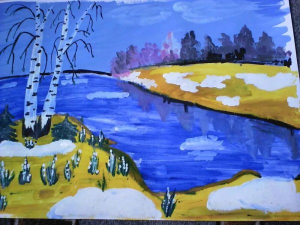 Пейзаж рисунок