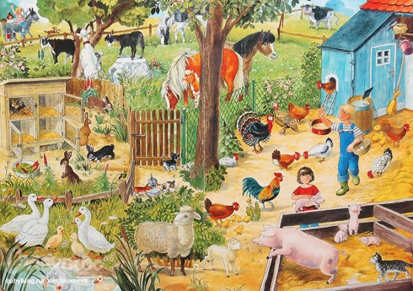 Птичий двор Гадкий утенок