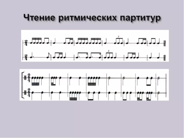 Ритм ритмический рисунок