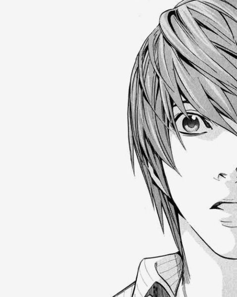 Death Note Art l and Kira