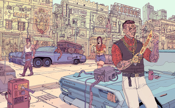 Стилбук киберпанк 2077