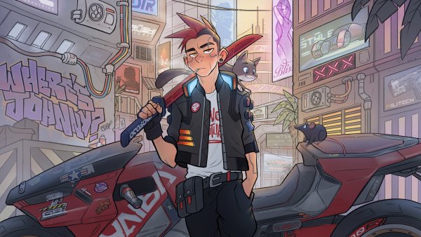 Киберпанк 2077 Art