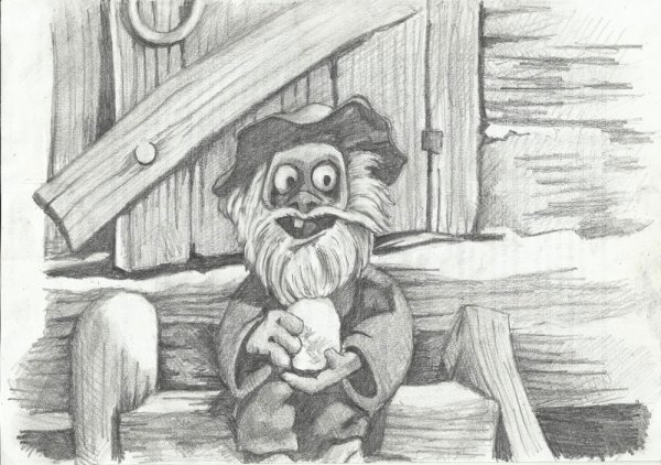 Домовой рисунок