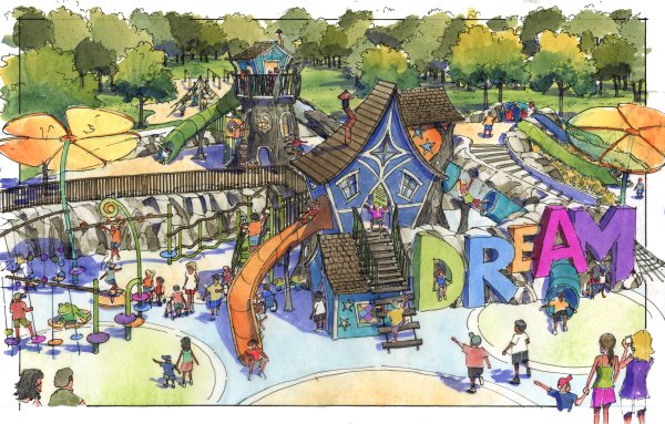 Аттракционы рисунок