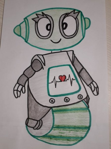 Нарисовать робота будущего