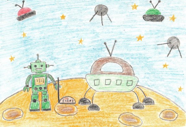 Конкурс рисование робота