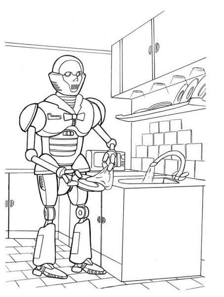 Роботехника рисунок