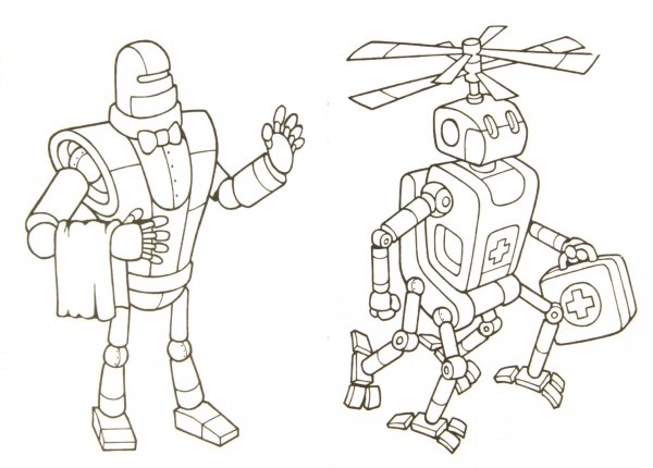 Эскиз робота