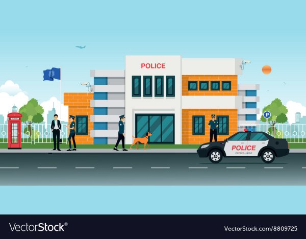 Здание полиции для детей