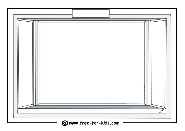 Окно для рисования детям