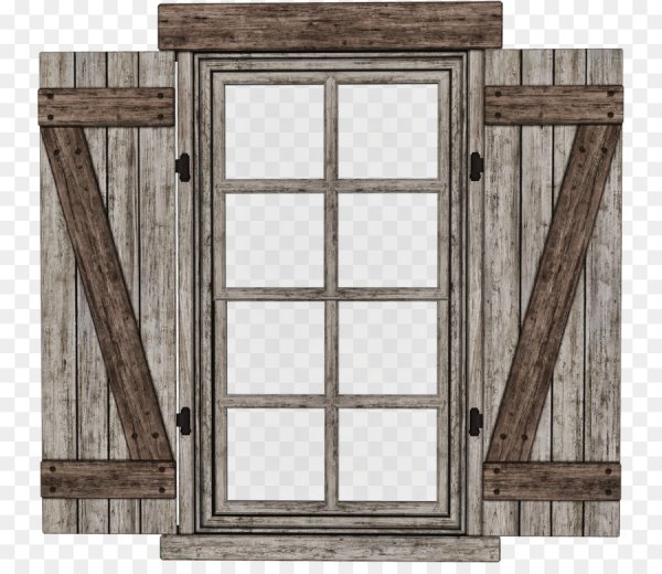 Античная оконная рама