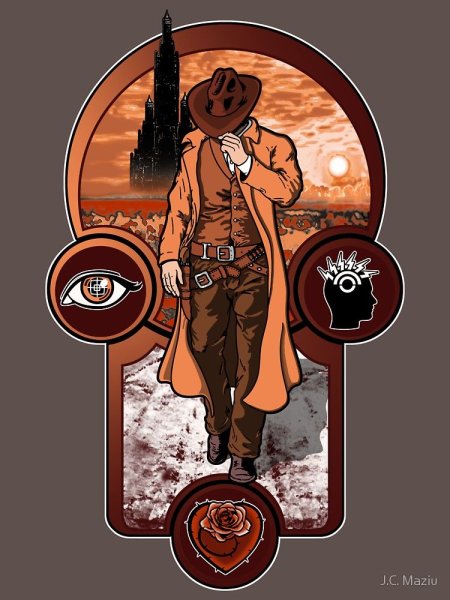 Стивен Кинг стрелок иллюстрации