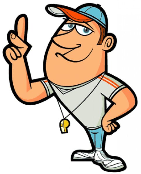 Учитель физкультуры мультяшный