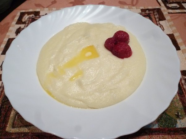 Манная каша рисунок