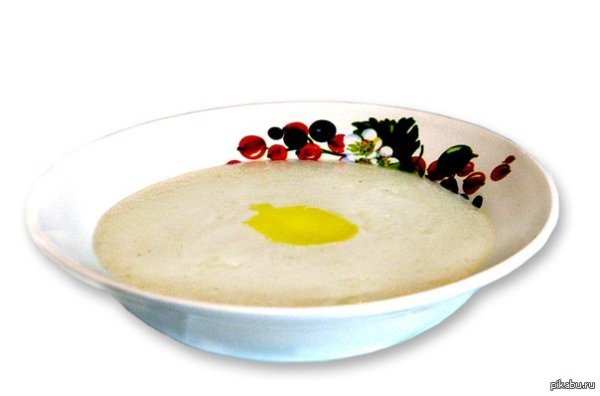 Горшок с кашей вектор