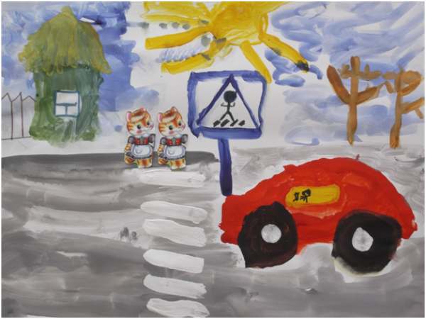 День памяти жертв ДТП рисунки детей