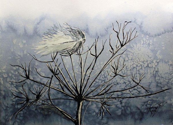 Дуновение ветра картина