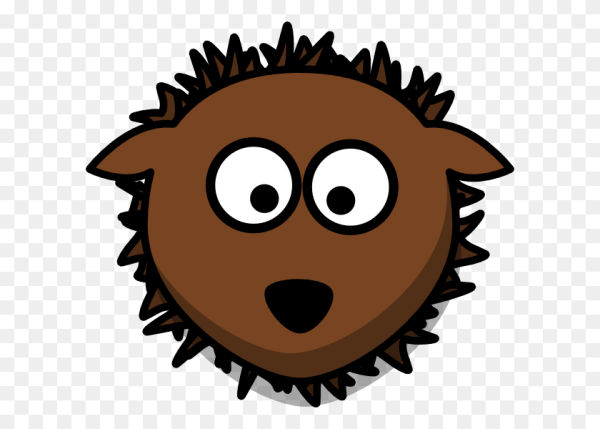 Ежик эмодзи