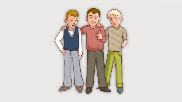 Брат рисунок