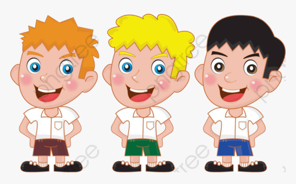 Три мальчика мультяшные