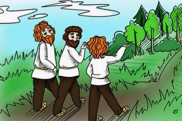 Три брата сказка