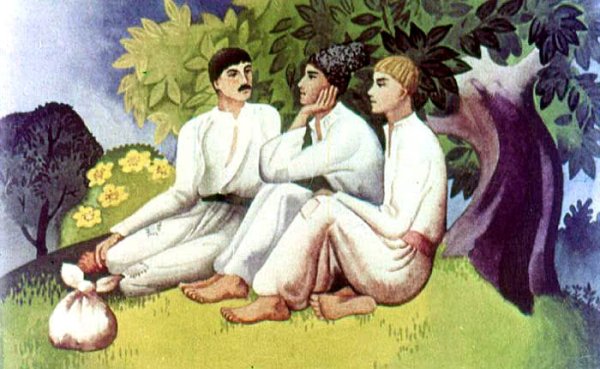 Три брата сказка