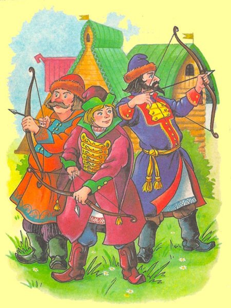 Царевна лягушка три сына