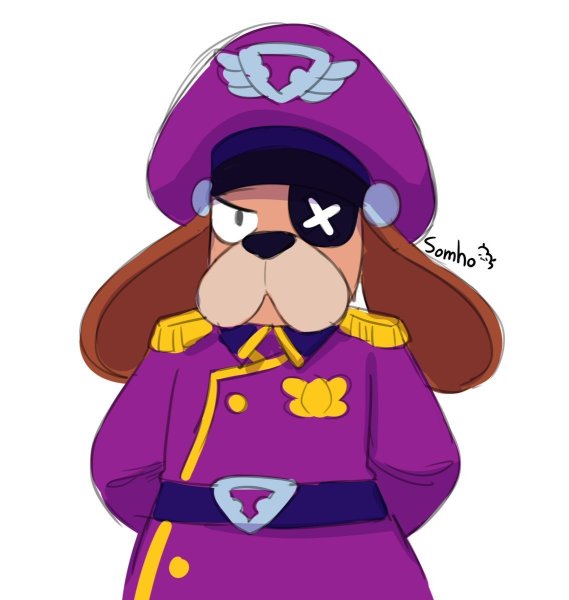 Раскраска Браво старс генерал Гавс