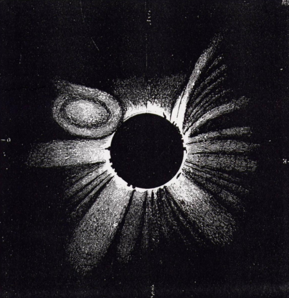 Затмение гравюра