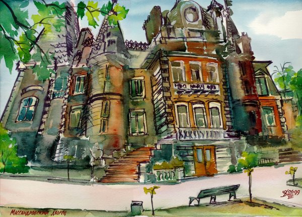 Массандровский дворец картины