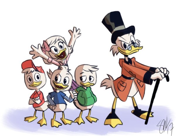 Вилли Билли и Дилли из утиных историй