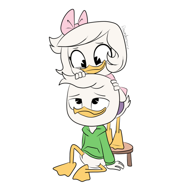Duck Tales Дилли и Поночка
