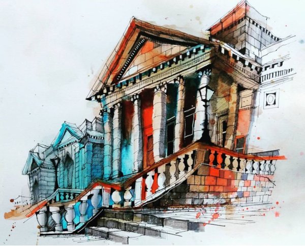 Архитектурный скетчинг